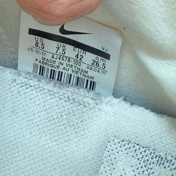 Nike Off-White x Hyperdunk 2017 Flyknit The Ten (Box + Laces Included) Size 8.5